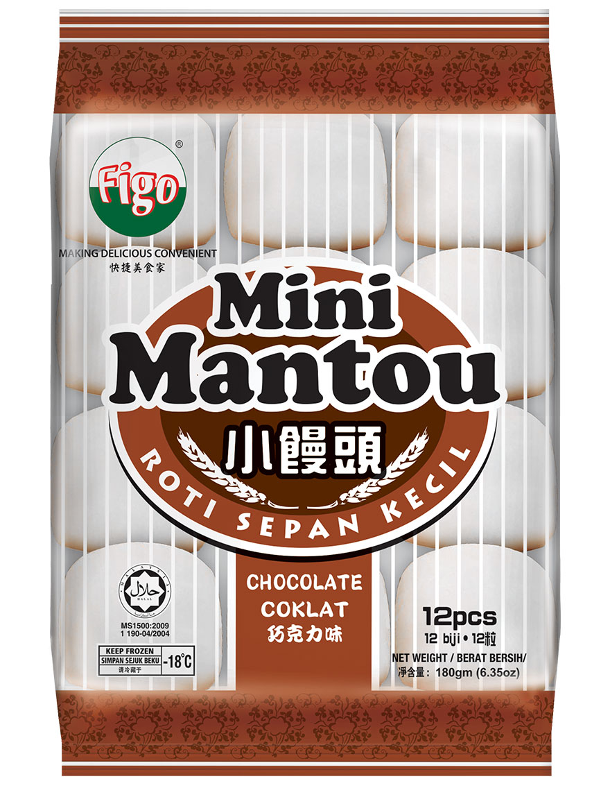 Figo Mini Mantou - Chocolate